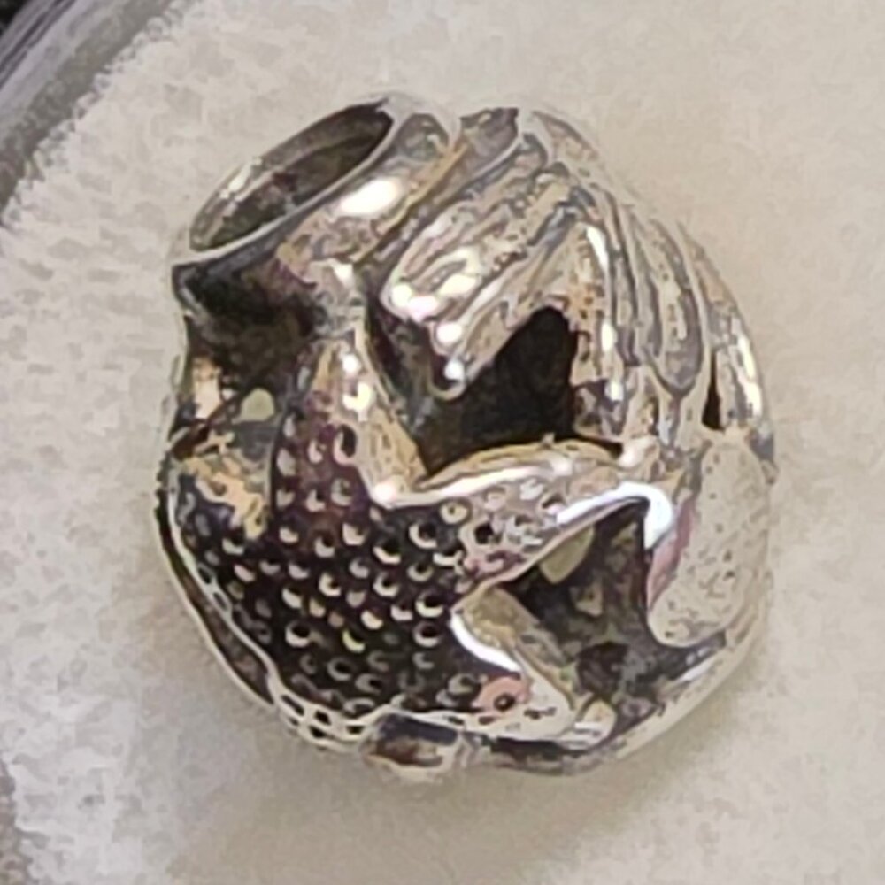 Trollbeads Sterling Silver Ocean Charm